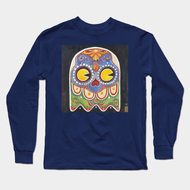 Pacman Long Sleeve T-Shirt by Alina Chau